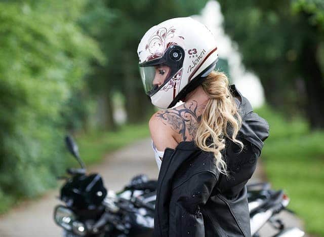 female motorcycle helmets