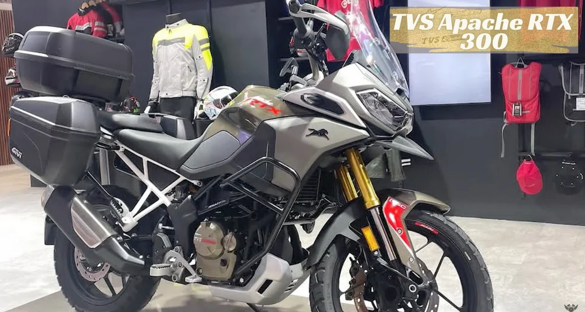 TVS Apache RTX 300: Adventure Features, Price & Competitors