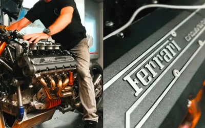 Ferrari’s V8 Motorcycle Is Real—And It’s a 375 HP Monster