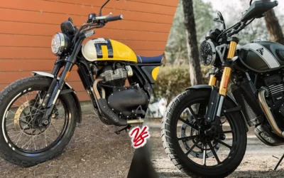 Royal Enfield Bear 650 vs. Triumph Scrambler 400 X Compared