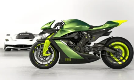 225HP Aston Martin AMB 001 Pro Motorcycle Nears F1 Speed