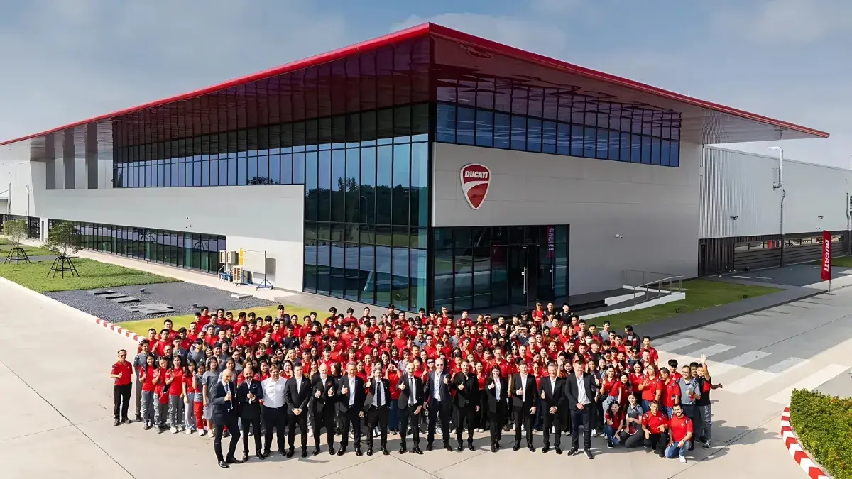 Ducati Rayong plant in Thailand