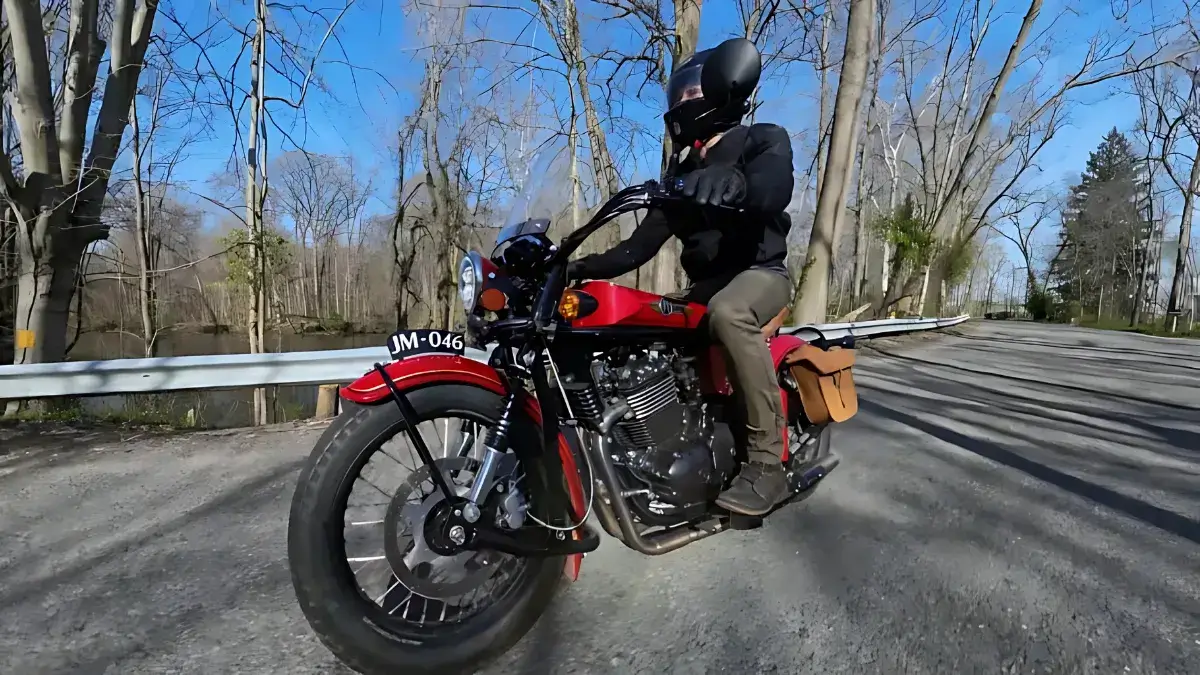 GoPro Insta360 X4 footage motorcycle riding