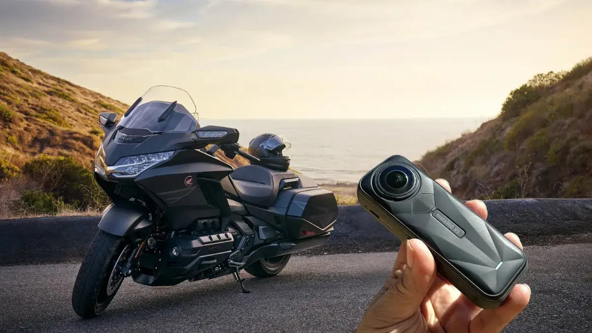 GoPro Insta360 X5 for motorcycle riding