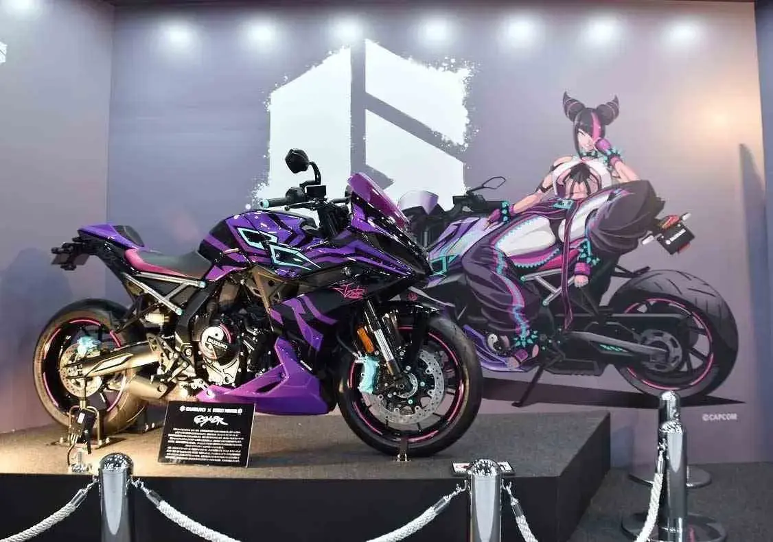 Suzuki’s Street Fighter 6-themed GSX-8R