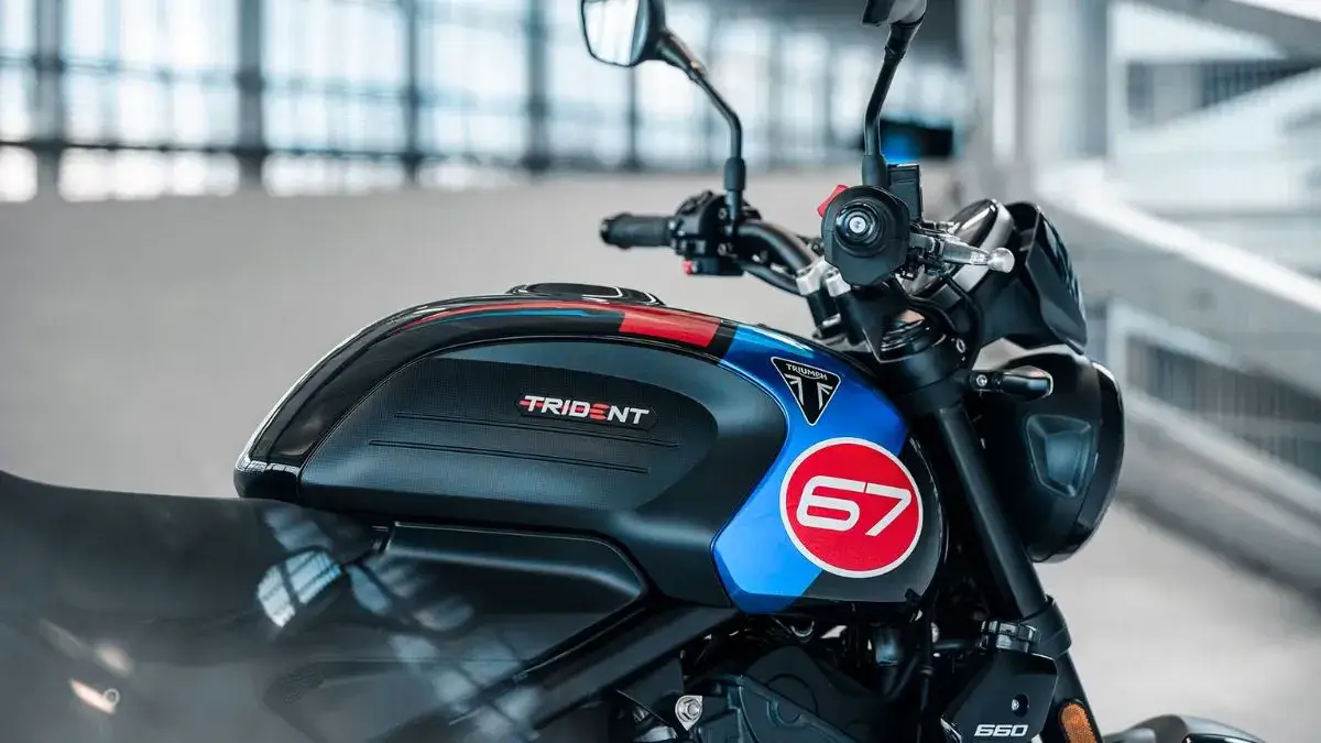 Triumph Trident 660 Triple Tribute Edition