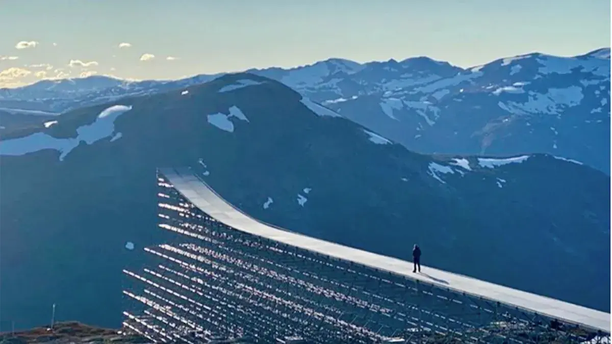 motorcycle stunt ramp on mission impossible dead reckoning