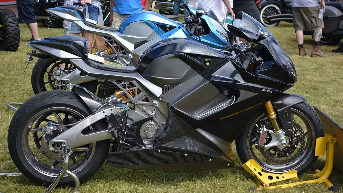 Lightning LS-218 Displayed at Bike Week