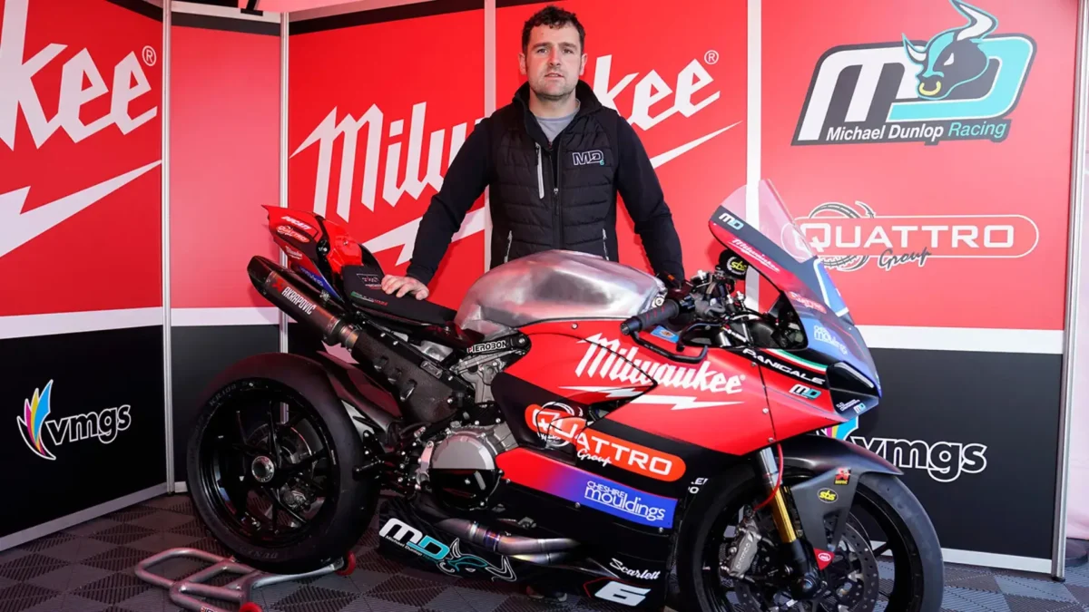Michael Dunlop Ducati Panigale V2