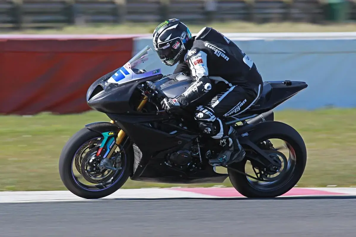 Michael Dunlop on Triumph Daytona 675