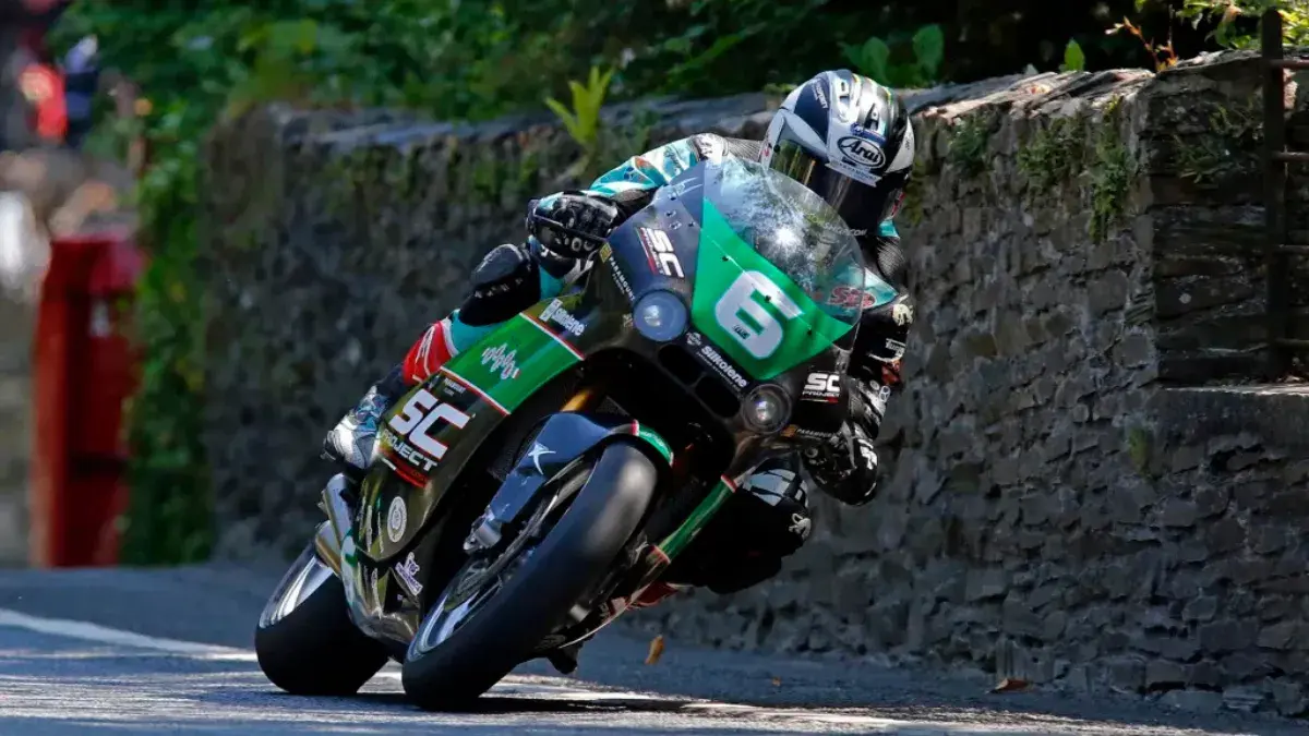 Paton motorcycle at Isle of Man TT