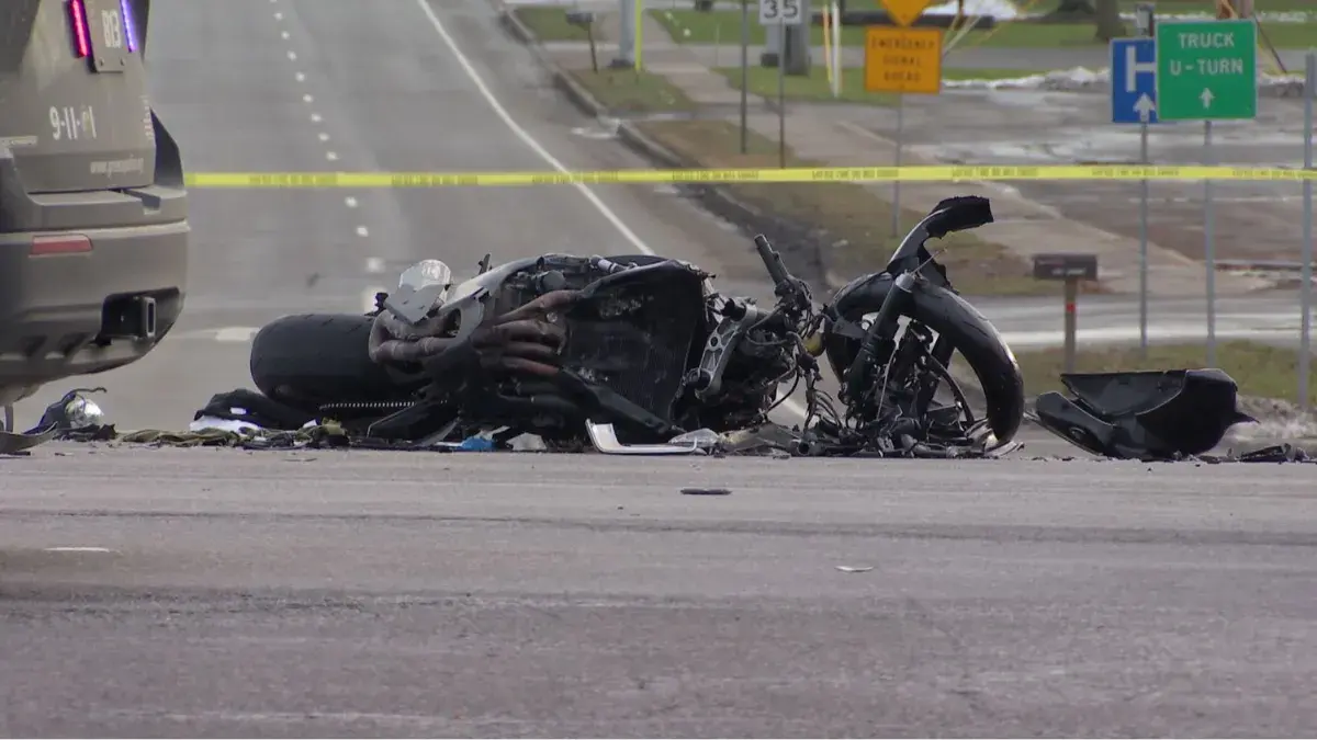 Yamaha R6 Accident in Las Vegas