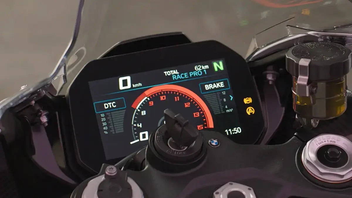 BMW S1000RR Speedometer