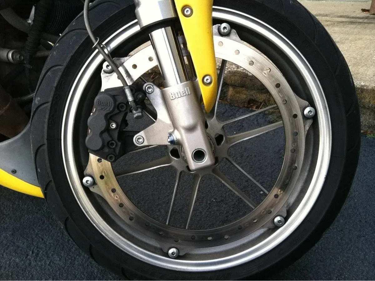 Buell Perimeter Brake Rotor & Brembo Calipers