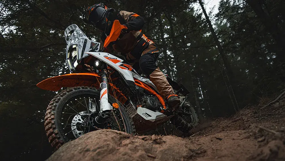 KTM Adventure 390 R on Trails
