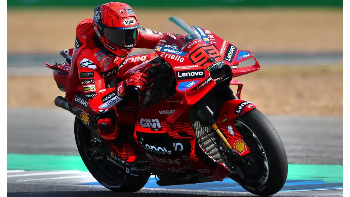 Marc Marquez Riding Ducati