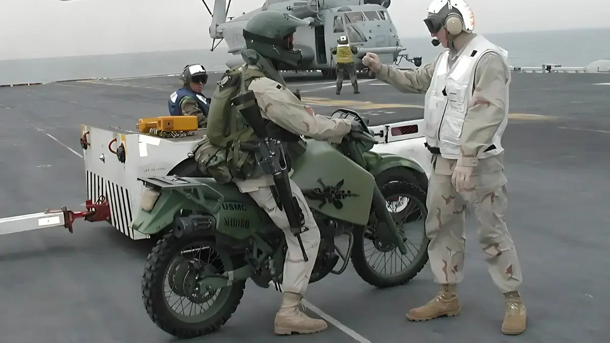 Military Diesel Motorcyle