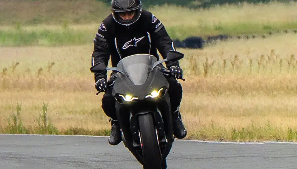 Norton V4 Prototype Tested by TVS CEO