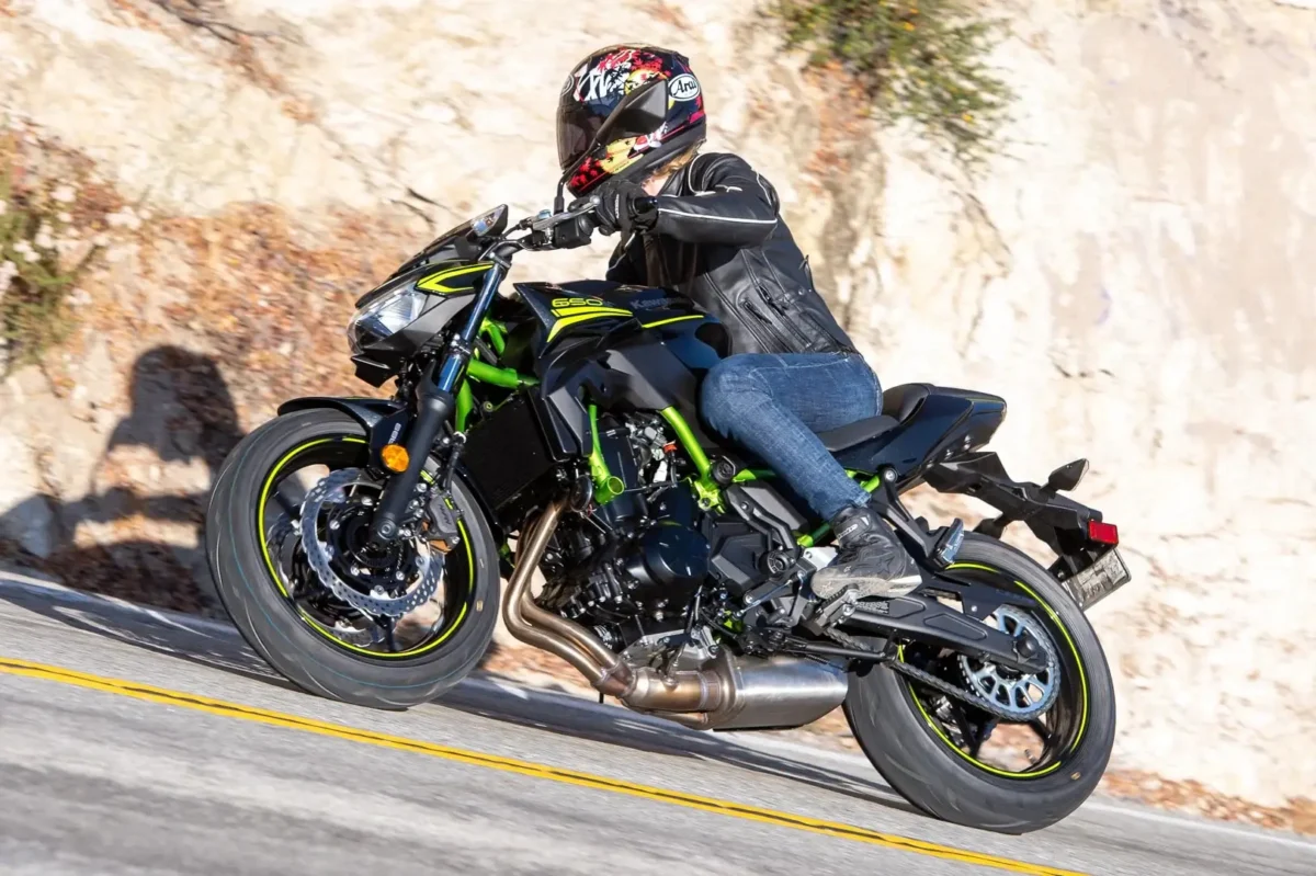 Riding the Kawasaki Z650