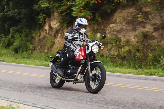 Riding the Royal Enfield Scram 411