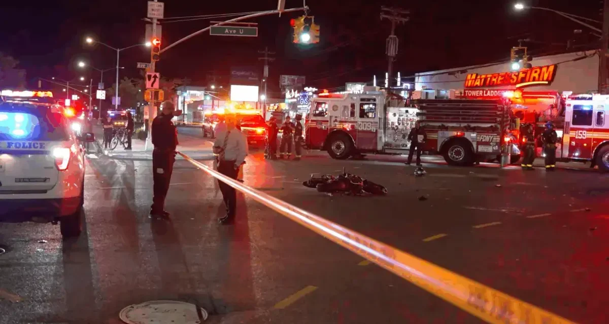 Truck Unharmed, Rider Critical in Syracuse Motorcycle Crash