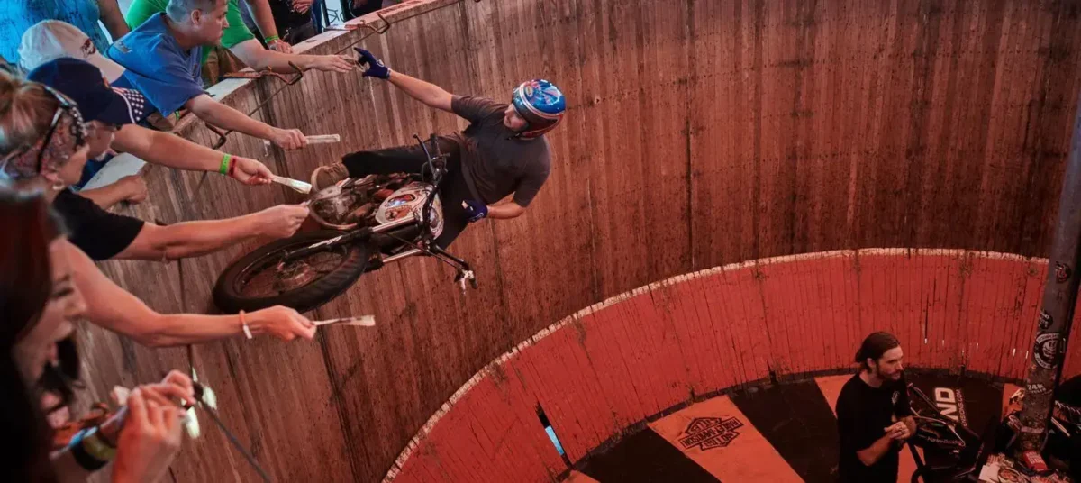 Wall of Death Stunts