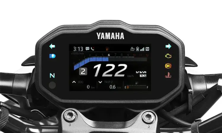 2025 Yamaha MT-15 Speed Console