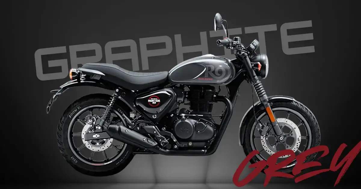 Just Saw the Hunter 350 Graphite Grey… Am I Tempted?