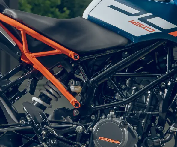 KTM 160 Duke Frame & Suspension