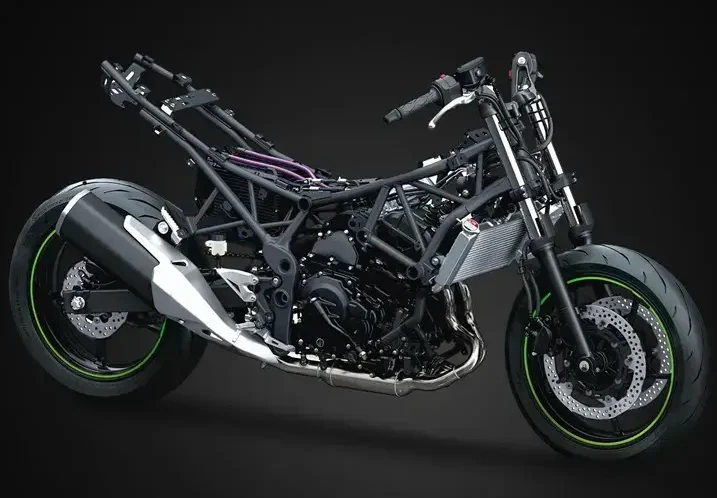 Kawasaki Ninja 7 Hybrid Chassis Frame