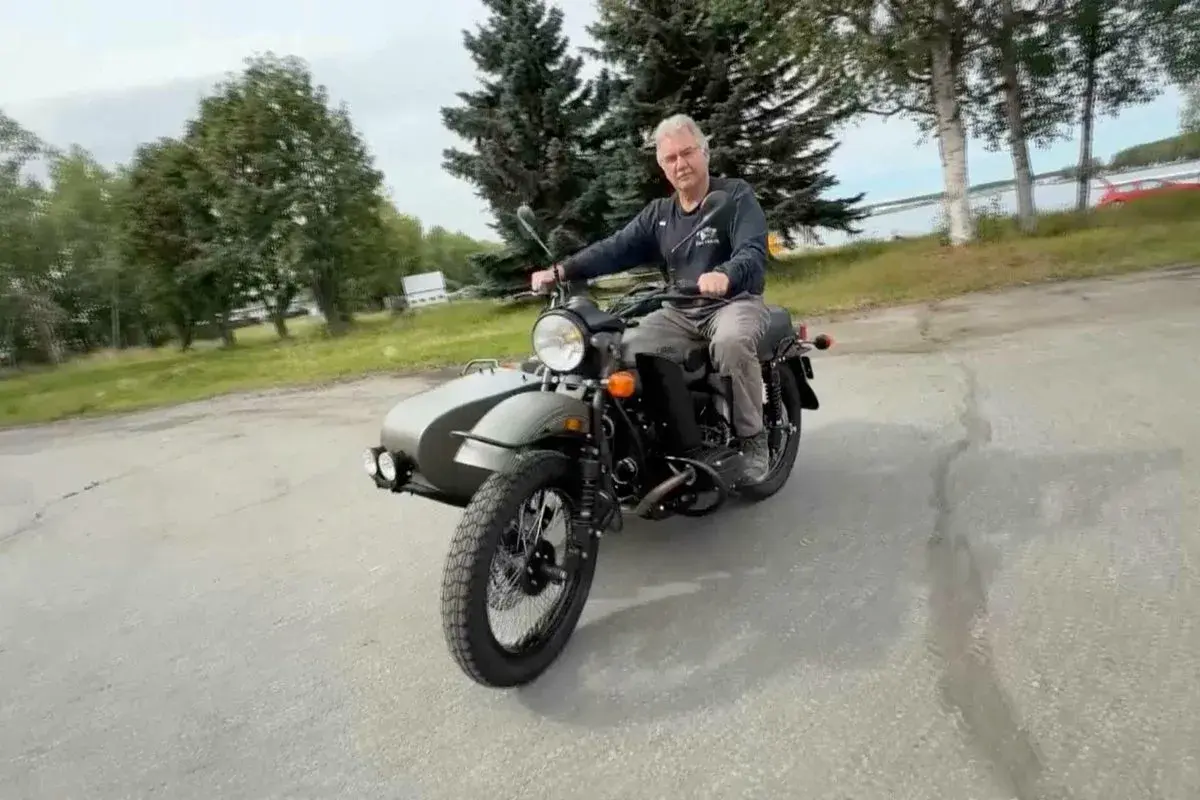 Mark Warren On His New Ural Motorcycle