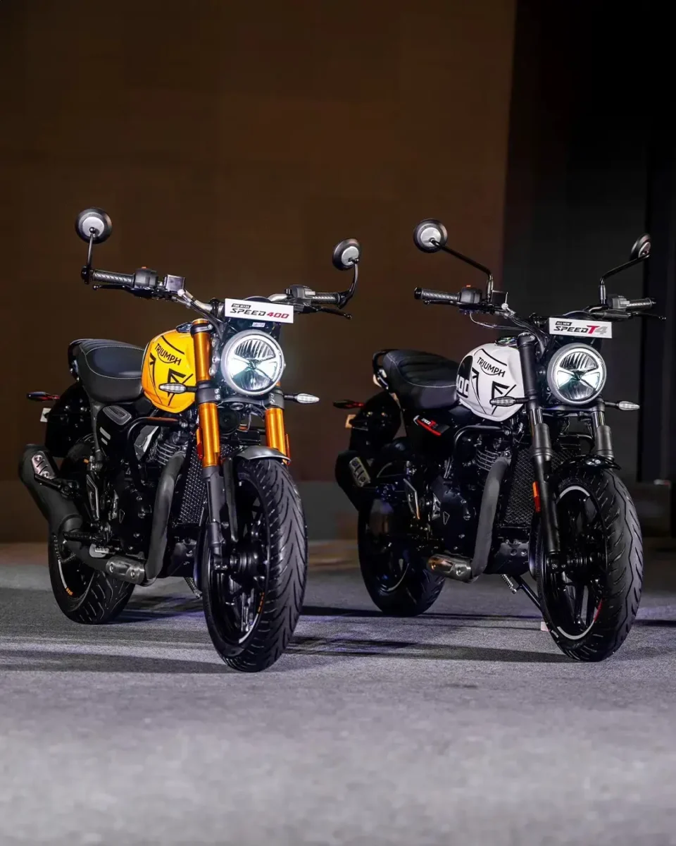 Triumph T4 and Speed 400