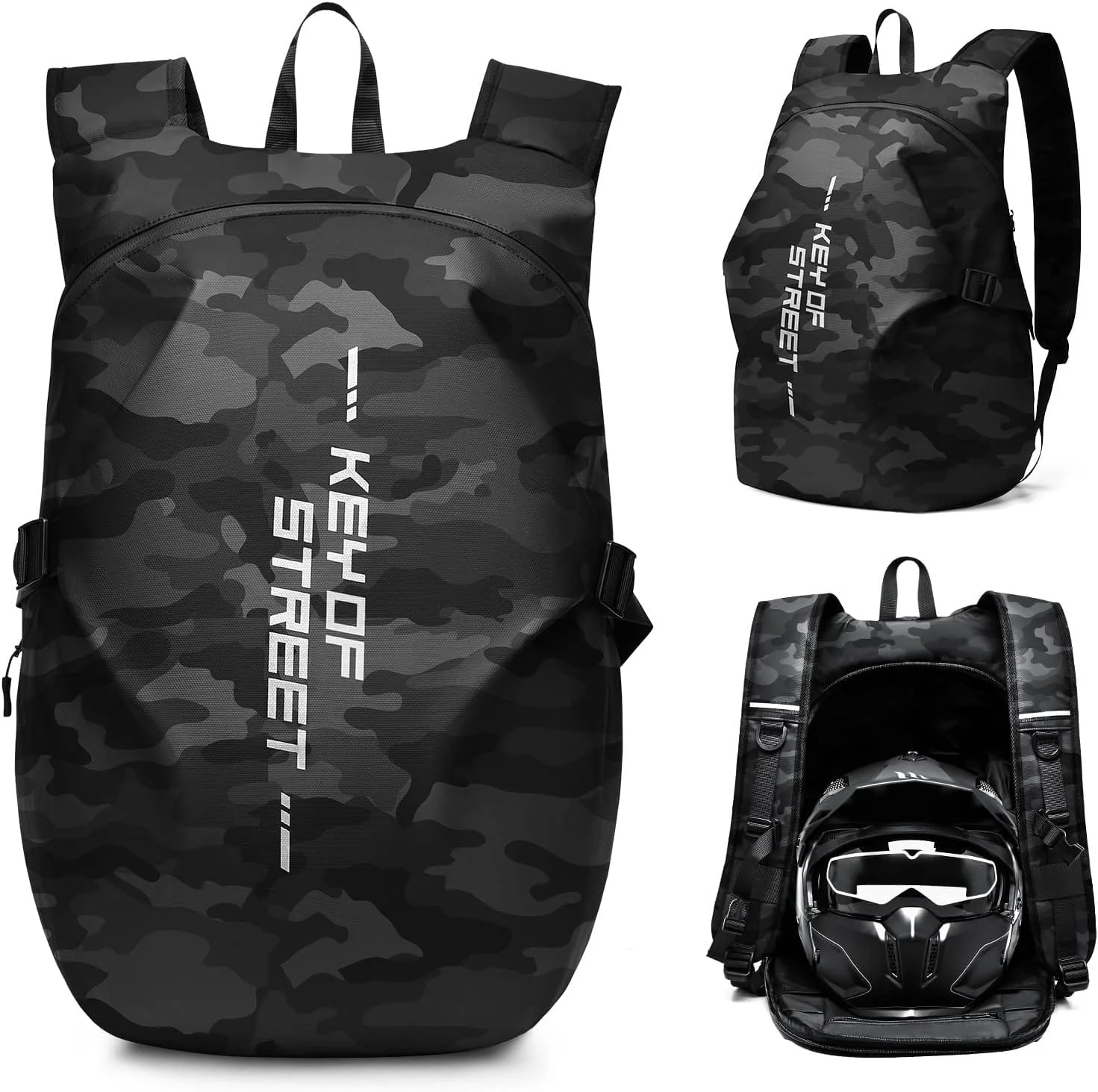 Best Motorcycle Backpacks with Helmet Holders (2025) weplan Motorcycle Backpack with helmet holder.jpg