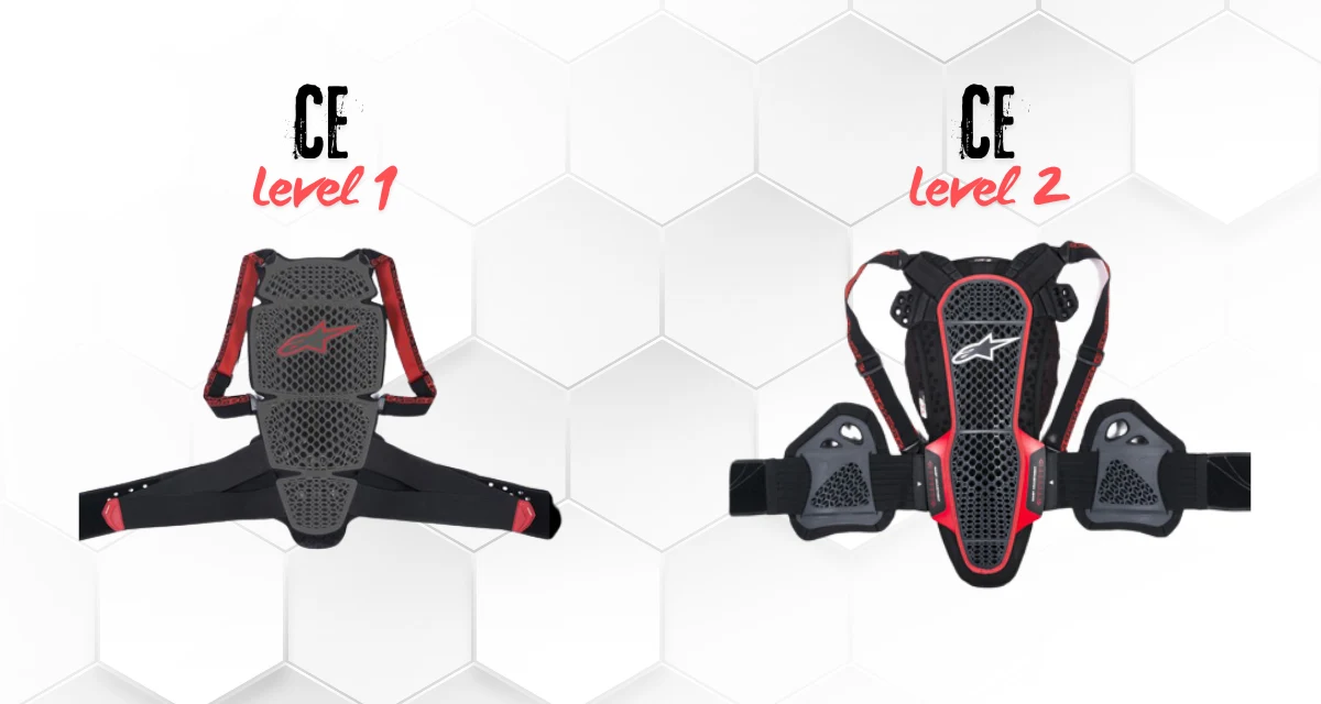 CE Certified Level Difference Motorcycle armor jackets