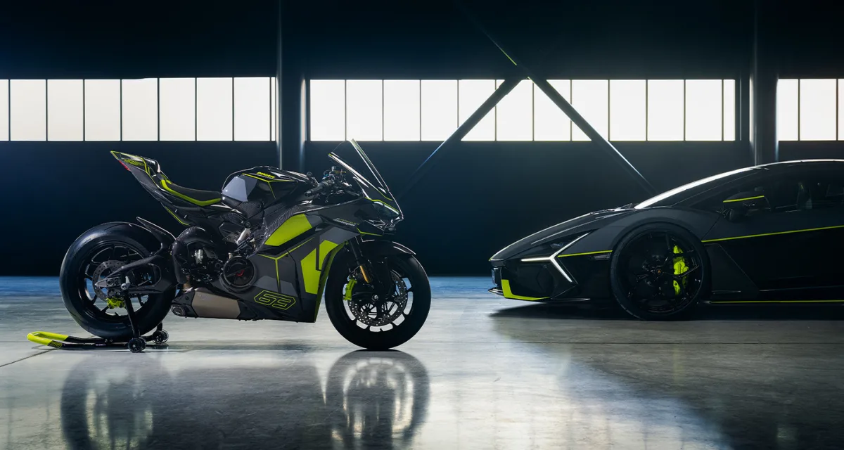 Ducati’s $100K Lambo Bike: Is This The Ultimate Flex for Riders? Ducati Panigale V4 & Lamborghini Revuelto
