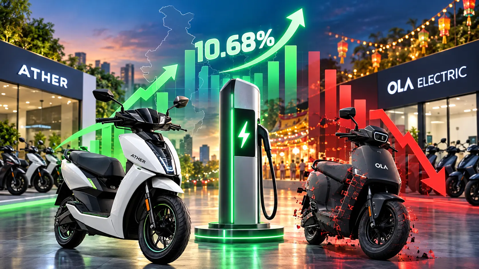India just had its biggest August ever, and most of the big names didn't earn it EV penetration hit 10.68 per cent, up from 7.66 per cent a year ago